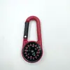 Brújula ABS brújula norte hebilla multifuncional para mochila brújula exterior hebilla de colgado rápido hebilla de montañismo hebilla de montañismo brújula