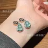 Venta al por mayor del fabricante Xiaohongshu Jade Azul Natural Calabaza Colgante Universal con Incrustación de Plata S925 en Nuevo Estilo Chino