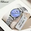 Reloj de Mujer CHENXI Luz de la Mañana, Estilo Moderno y Sencillo, Reloj de Pulsera de Cuarzo para Mujer, Exquisito, Resistente al Agua, Luminoso, Venta al por Mayor desde el Fabricante
