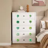 20 Peças de Trevo de Quatro Folhas Ímãs de Geladeira Macios Venda Quente Transfronteiriça Desenho Animado Criativo Planta Verde DIY Adesivos Magnéticos à Prova d'Água