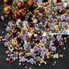 Flores Artificiais de Rosa Mista Abs Não Poroso Pérola de Imitação Contas Soltas Acessórios para Joias DIY Presilhas de Cabelo Feitas à Mão Materiais para Nail Art