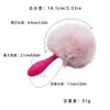 Orissi Silicone Brinquedos Sexuais Femininos Sm Produtos Inovadores Rabo Fofo Plug Anal Rabo de Coelho