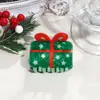 Clip para moño de pelo lindo de Navidad de venta caliente en Europa, Árbol de Navidad, Papá Noel, Cascabeles, Pinza de Tiburón Creativa para el Cabello para Mujeres
