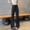 Pantalones de Pierna Ancha Ajustados para Mujer, Nuevo Estilo Delgado de Verano 2026, Adelgazantes, Caída Fluida, Rectos Casuales, Pantalones Deportivos de Yoga para Sudar