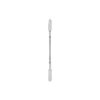 Paleta de Anillo para Dedos de Acero Inoxidable Pala Doble para Base Color Stick Rascador de Base Facial con Forma de Corazón Herramienta de Belleza Venta al por Mayor
