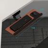 Soporte para teclado ft estante ergonómico para teclado escritorio de computadora giratorio multifunción riel deslizante para cajón de teclado soporte para mouse