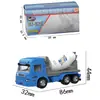 Juguetes de Autos de Aleación para Niños Vehículos de Ingeniería Metálicos Excavadoras Vehículos de Saneamiento Urbano y Tráfico Modelo de Coche Adornos Regalos