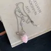 Collar con Colgante de Fresa de Terciopelo en Forma de Corazón, Suave, Dulce y Lindo, Cadena para Clavícula con Accesorios de Diseño Único para Mujer