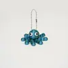 Colgante de Pulpo Impreso en 3D, Llavero Lindo, Juguete Articulado de una Sola Pieza Multicolor Móvil, Colgante Pequeño Creativo Infantil