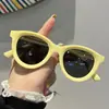Óculos de Sol Infantis, Óculos de Sol de Verão para Praia Anti-UV, Óculos de Sol Simples de Cor Sólida para Bebê com Silicone Macio para Proteção Solar