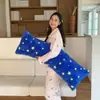 Almohada larga de apoyo de forro polar de invierno para niñas, almohada de apoyo para sujetar las piernas al dormir, almohada para dormir en el rincón de la ventana en otoño e invierno, cojín de respaldo para sofá