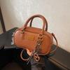 Bolso Femenino de Alta Gama Retro de Nicho Transfronterizo 2026 Nuevo Otoño e Invierno Versátil Bolso Cruzado Bolso de Mano Bolso de Bowling