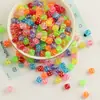 Cubos de Dados Mini Acrílicos Translúcidos de 8 mm Cuentas Sueltas para Correa de Teléfono Móvil Hecha a Mano DIY Adornos con Cuentas Pequeños Accesorios