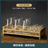 Juego de Copas de Licor Dispensador de Vino para el Hogar Copa de Vino Pequeña Caja de Regalo Juego de Vino Chino Decantador Medidor de Vino con Escala Copa de Vino