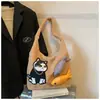 Bolsas de Peluche Transfronterizas para Mujer 2026 Nueva Linda Caricatura Bolso Tote Bolso de Hombro Casual Gran Capacidad Bolso para Viajar