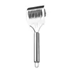 Cuchillo para Cortar Rostro Herramienta Manual para Cortar Rostro Rodillo de Acero Inoxidable Cuchillo para Cortar Rostro Nuevos Gadgets de Cocina Artefacto Casero para Cortar Rostro
