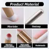 Pincel para Labios Transfronterizo con Tapa, Pincel Pequeño Redondo para Teñido Dizzy, Mini Pincel Multifuncional para Corrector con Cerdas Suaves, Pincel Portátil para Labios