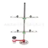 03020 Suporte para Termômetro Suporte Vertical Metálico para Termômetro Suporte Prático de Laboratório Instrumento