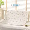 Cambiador de Bebé Algodón Puro Impermeable Transpirable Tamaño Grande Lavable Clase a No Desechable Colchón para Noche de Bebé Cama Entera E18