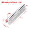 Guia de Suporte de Alumínio Sbr Eixo Óptico Cromado Linear Deslizante Serra de Mesa Deslizante Sbr12 16 20 25 30Uu Conjunto de Deslizadores