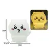 Meias Jiyika de Vinil Luz Noturna Urso Autodepreciativo Usachi Xiaoba Decoração de Mesa Boneca Enfeites Atacado