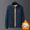 Jaqueta de Fleece Masculina Outono e Inverno Novo Estilo Juventude Fleece Dupla Face Top Lã de Cordeiro Espessado Casual Jaqueta Esportiva