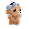 Estilo Coreano Fofo Urso de Pelúcia com Laço Novo Infantil Versátil Corda de Cabelo para Menina Acessórios de Cabelo Anel de Cabelo
