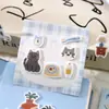 Señor. Pegatinas Planas de Fieltro de Papel Serie Álbum de Gatos Tema Mascota Linda Material Adorable para Diario Pegatinas Decorativas