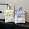 Bolsa Pequena Versátil Estilo Coreano Feminino Mochila Casual de Alto Valor Nova com Renda