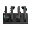 Soporte de Carga Switch2 4 en 1 con Base de Carga Magnética para Controladores Izquierdo y Derecho, Cargador de Controladores Ns2