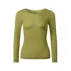 Conjunto de Ropa Interior Térmica de Belleza para la Piel con Ácido Hialurónico para Mujer, Top de Manga Larga y Pantalones Largos, Traje Térmico de Capa Base para Otoño e Invierno