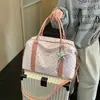 Bolso de viaje casual y elegante para mujer, nuevo bolso cruzado de lunares de gran capacidad, adecuado para viajes de negocios, viajes, deportes y fitness
