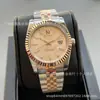 Reloj Mecánico Totalmente Automático Laojia Datejust para Hombre Correa de Acero Inoxidable Luminoso Resistente al Agua Moda Reloj de Negocios