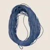 Cordón de cuero de piel de oveja al por mayor de 3 mm a 6 mm, cordón redondo de cuero, cordón de cuero PU sintético, cordón de cuero con núcleo recubierto para accesorios, cinturones, accesorios de bricolaje