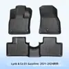 Europeu Adequado para Lynk&Co Lynk&Co 01 Combustível 3D Material para Todas as Estações 2021-2024 Tapetes de Piso TPE