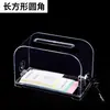 Caja para Tarjetas de Presentación, Portatarjetas de Presentación para Exposiciones, Caja de Almacenamiento de Tarjetas de Presentación para Escritorio, Caja de Almacenamiento, Buzón de Sugerencias, Acrílico Grande