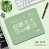 Tapete de aprendizagem para escritório de estudante, tapete de mesa, tapete de mouse para mapa, personalizado, à prova d'água e à prova de óleo, estilo INS, presente de uma geração