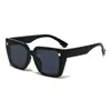 Gafas de Sol Cuadradas Clásicas Personalizadas y de Moda, Parasol y Protección Solar para Conducir Sencillo y Moderno