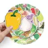 50 piezas de grafiti vegetal personalizado transfronterizo dibujos animados cognitivo creativo DIY pegatinas impermeables para monopatín equipaje