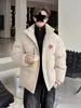 Jaqueta moderna, casaco acolchoado de algodão masculino, nova coleção de inverno 2026, marca fashion, casaco de algodão de corte solto para adolescentes, casaco de inverno para casais