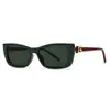 Gafas de Sol Cuadradas de Comercio Exterior Tendencia de Fotografía Callejera Europea y Americana Gafas de Sol de Lujo Gafas de Sol Transfronterizas Lh196