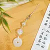 Novo [Hua Chen Yue Xi] Novo Lírio-do-vale Chinês Pingente Decorativo Fivela Ping An para Bolsa Sapato Corrente para Celular Cordão