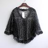 Camisa de encaje grueso con bordados sueltos y flores, estilo europeo transfronterizo de Amazon, con protección solar para mujeres en Europa y Estados Unidos.