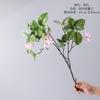 Flor artificial curta ramificada pasagna filme hidratante para as mãos decoração nórdica para casa decoração de casamento flor falsa pasagna
