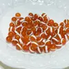 Pulsera de Ágata Roja con Accesorios de Cuentas, Cuentas Separadoras, Cuentas Sueltas, Cuentas Redondas para Joyería DIY