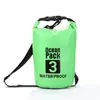 Vendas Diretas da Fábrica em Estoque Bolsa Impermeável Externa Transfronteiriça Bolsa Impermeável de PVC Mochila para Rafting, Natação, Ciclismo, Acampamento