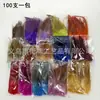 En Stock 10-15cm Atrapasueños de Plumas Coloridas Palo Juguete para Gatos Decoración Accesorios DIY Accesorios Hechos a Mano