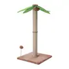 Tianyuan Marco de Escalada para Gatos Personalizado, Poste Rascador para Gatos, Diseño de Palmera Larga, Esponja Suave, Poliéster Completo, Sisal Resistente a los Arañazos