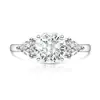 Anillos de Fuegos Artificiales de Piedras Preciosas Coloridas Cortadas, de Alta Venta en Tiktok y Xiaohongshu, con Deslumbrantes Incrustaciones de Diamante de Alto Carbono, Joyería para Transmisiones en Vivo y Dropshipping