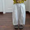 Pantalones Bombachos de Algodón Japonés Aimo Beibei para Niños, Pantalones Casuales Anchos y Sueltos para Niñas, Pantalones Largos Versátiles para Bebé